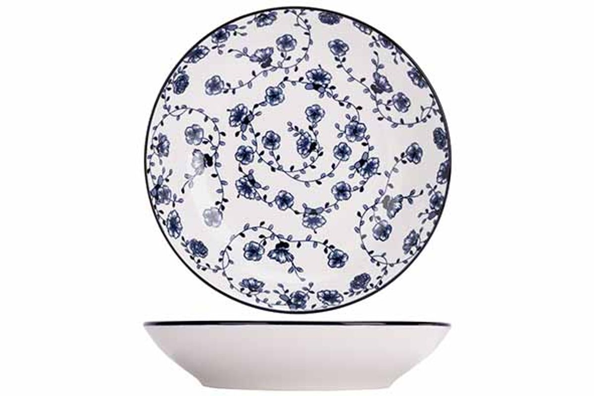 Тарелка суповая (набор 4 шт.), Cosy & Trendy, Flor Azul, d 20 см