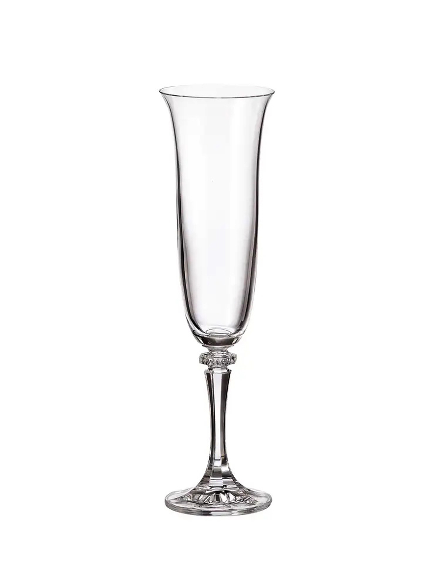 Бокал-флюте, Crystal Bohemia, Branta, 6.5 x 23.3 см, 175 мл