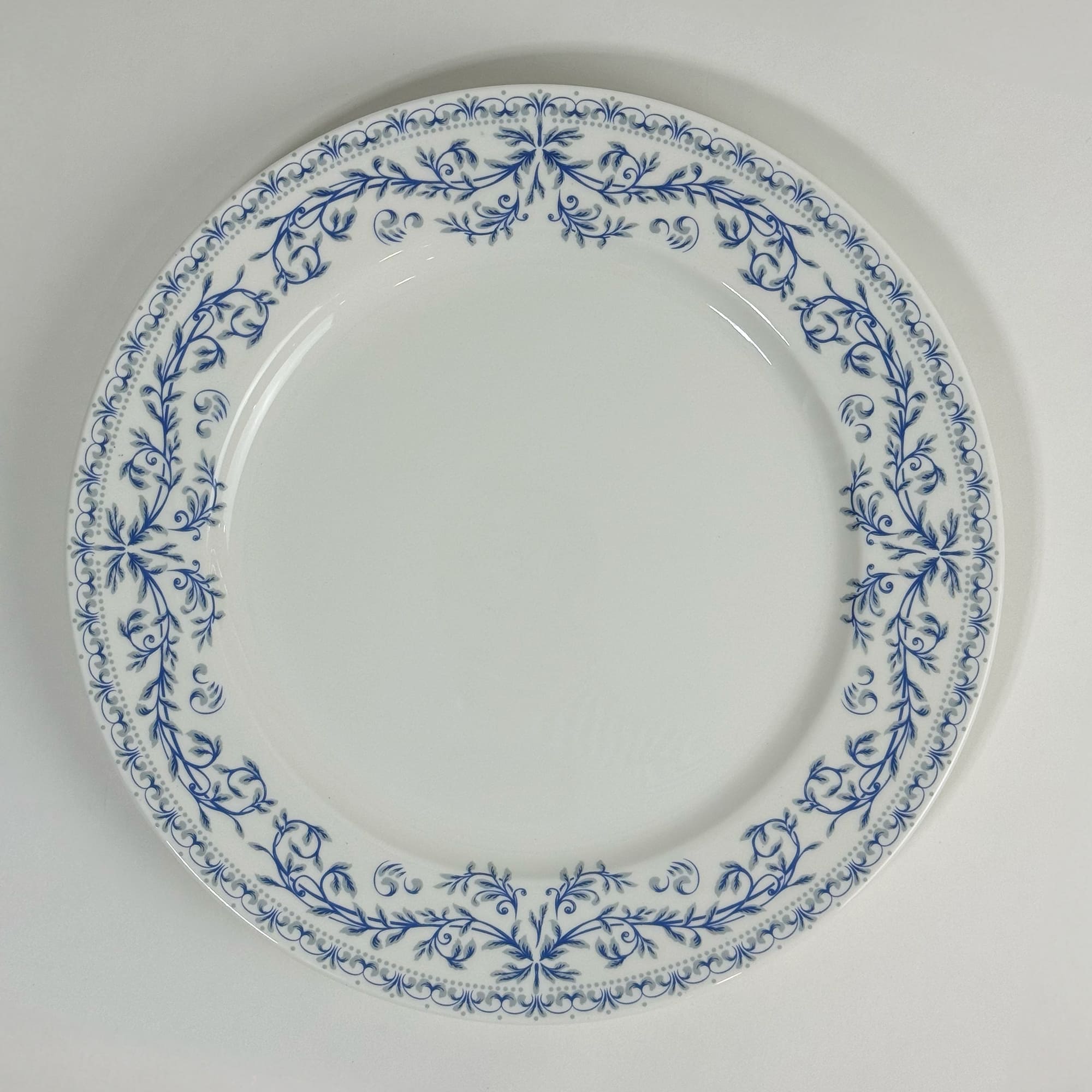 Тарелка, RestoPilot, Garden-2.1 с орнаментом, 23 см