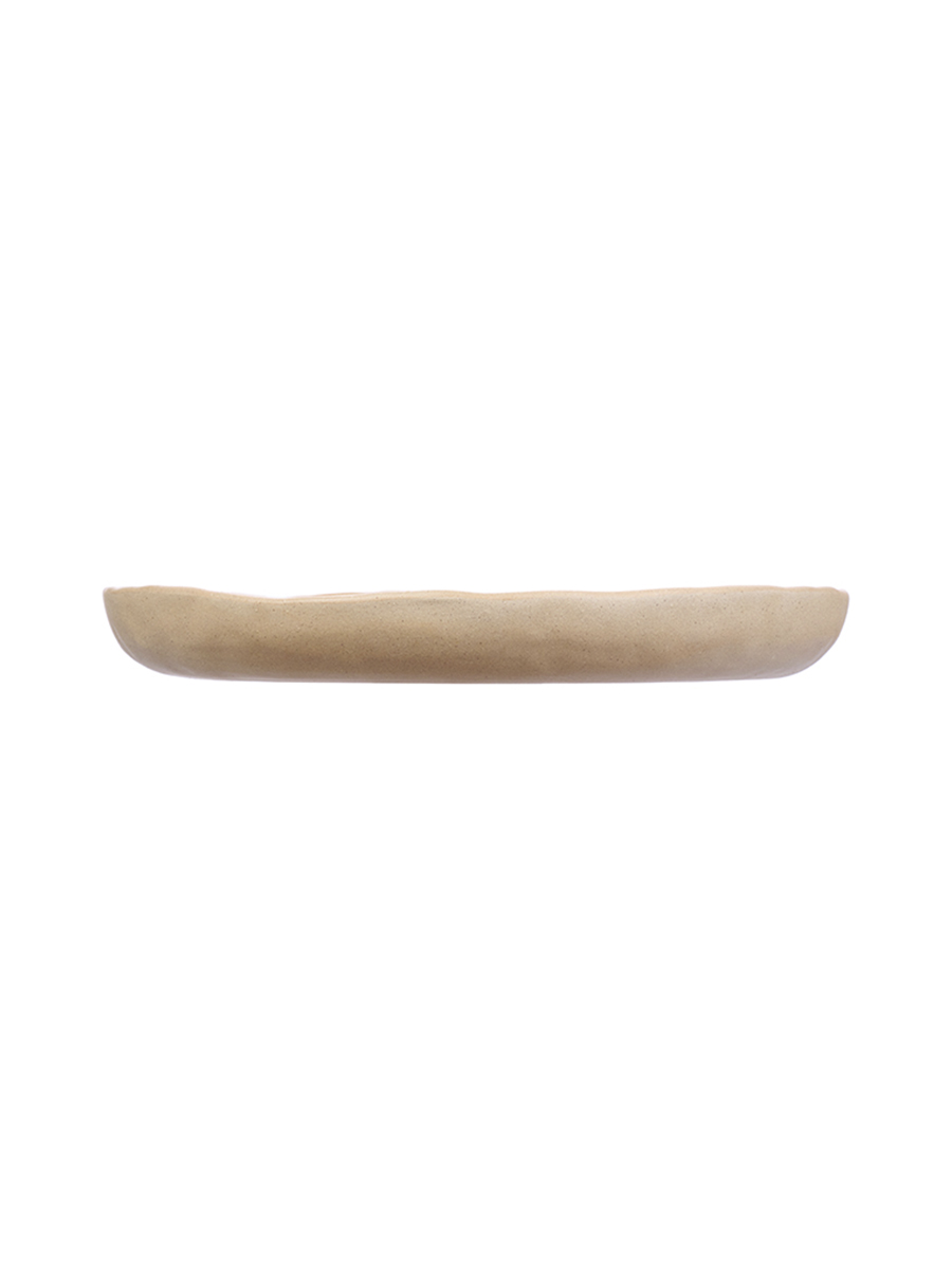 Тарелка с бортом, KUNSTWERK, Grasp, 26 x 3.2 см, белый