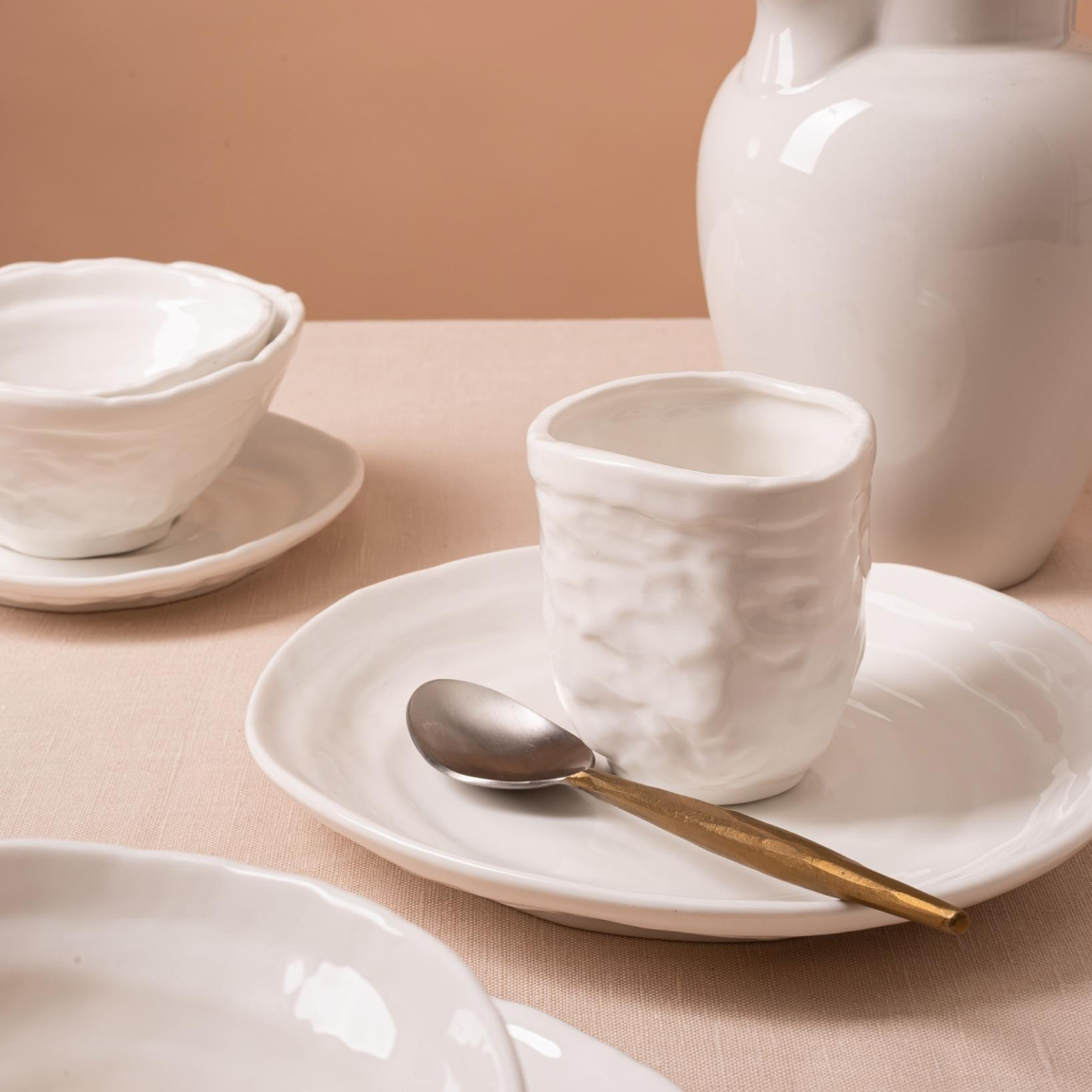 Тарелка, Kunstwerk, Milk, 20 см