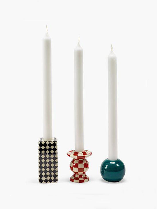 Набор из 3 подсвечников, Serax, Les Objets Mouleversants by Wouters & Hendrix,