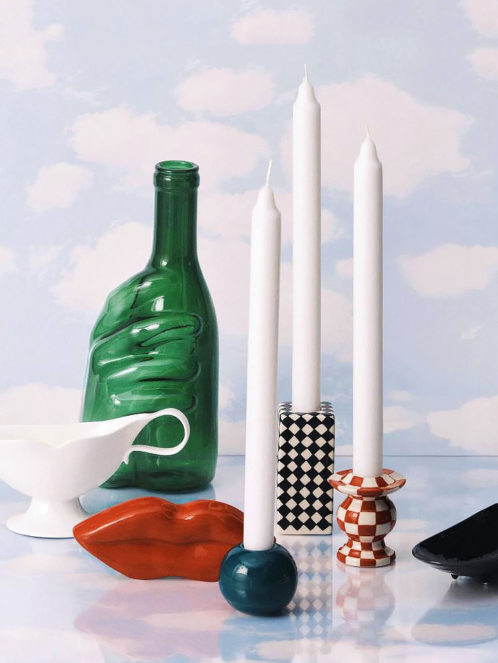 Набор из 3 подсвечников, Serax, Les Objets Mouleversants by Wouters & Hendrix,