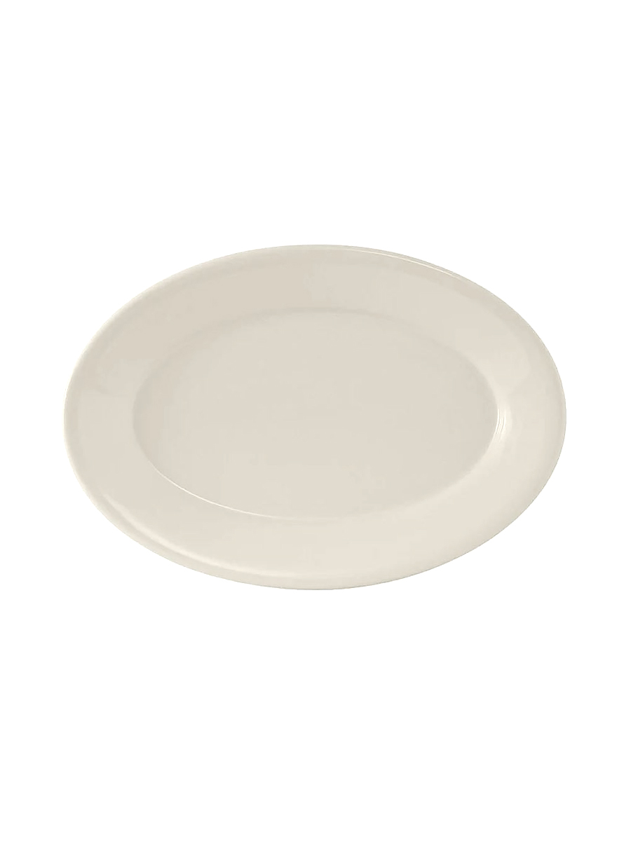 Блюдо овальное, Tuxton, Blank, L 29.2 см, B 20.4 см, H 3 см
