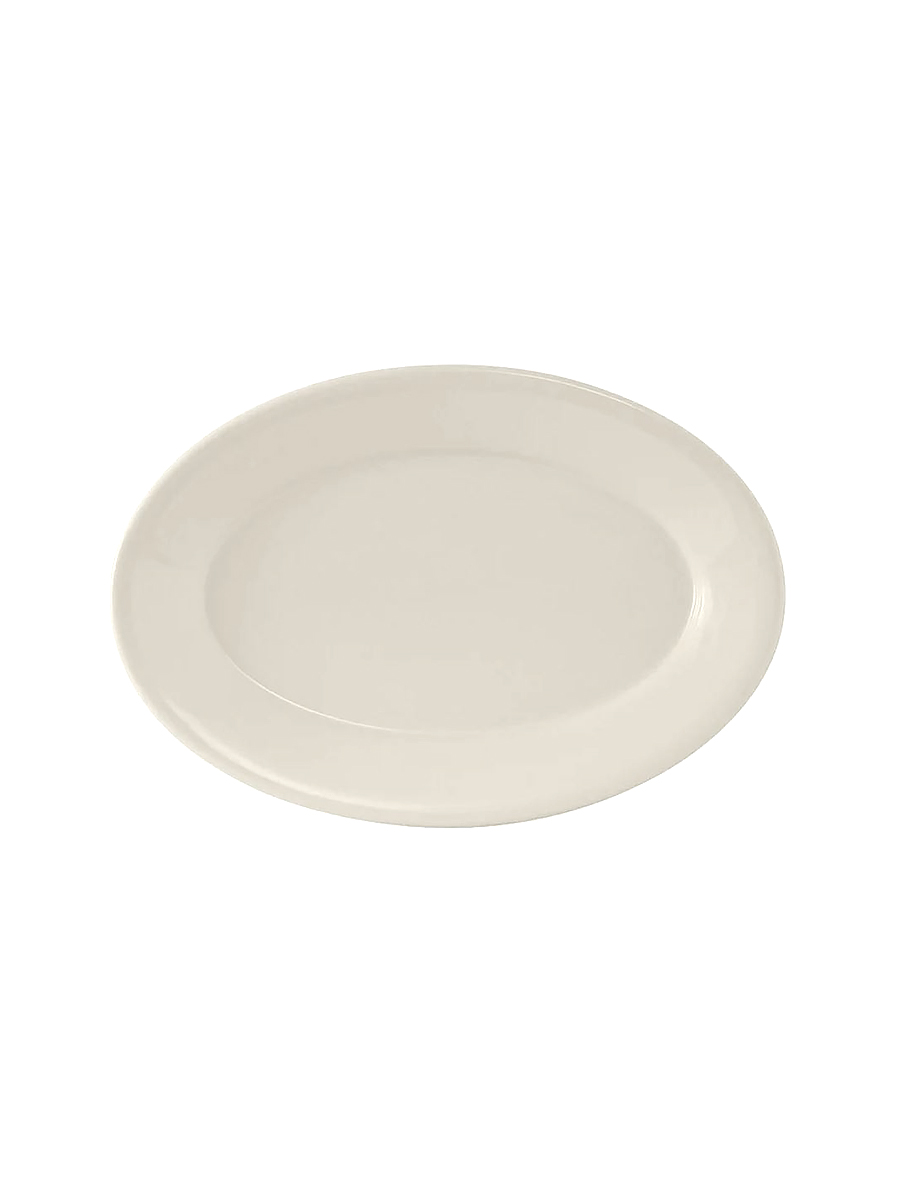 Блюдо овальное, Tuxton, Blank, L 23.7 см, B 16.4 см, H 2.8 см