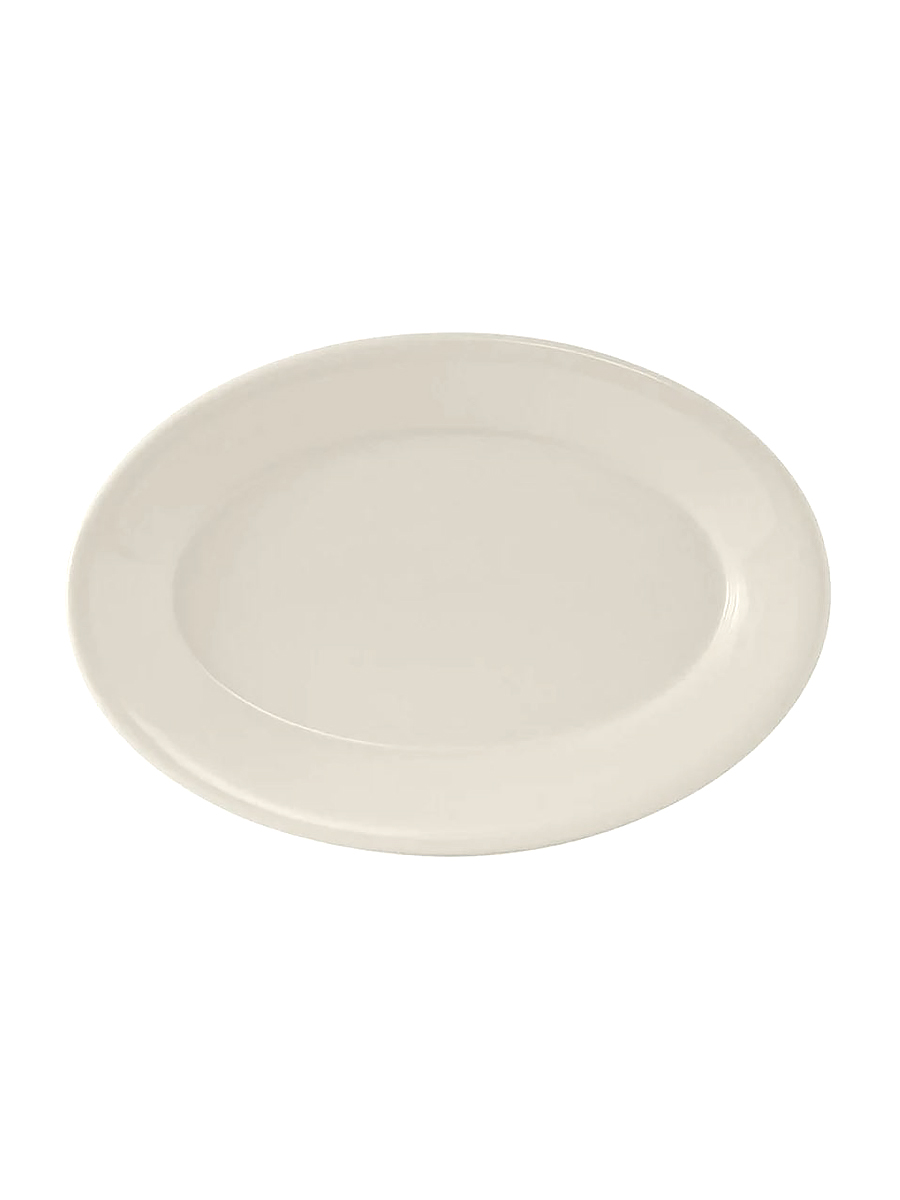 Блюдо овальное, Tuxton, Blank, L 34.2 см, B 23 см, H 3.9 см