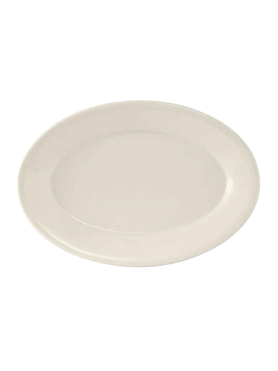Блюдо овальное, Tuxton, Blank, L 35.8 см, B 25.8 см, H 4.2 см