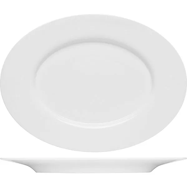 Блюдо плоское, Bauscher, Purity, 24х18 см