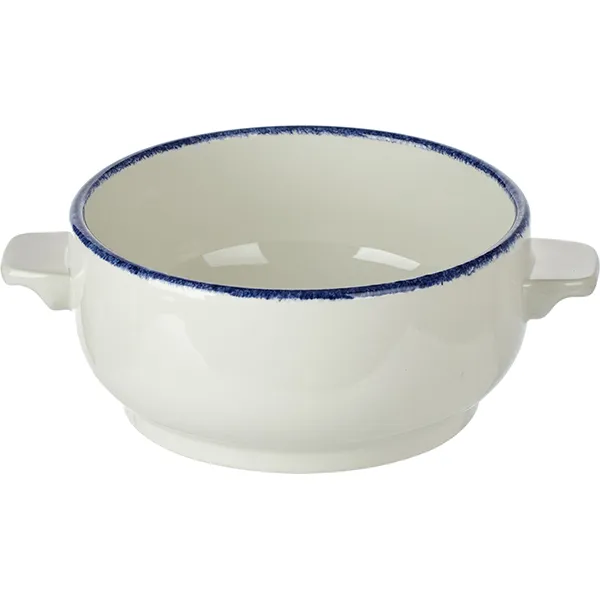 Чашка бульонная, Steelite, Blue Dapple, 12 см, 450 мл