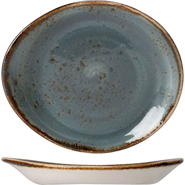 Тарелка пирожковая, Steelite, Craft Blue, 15.5 х 13 см