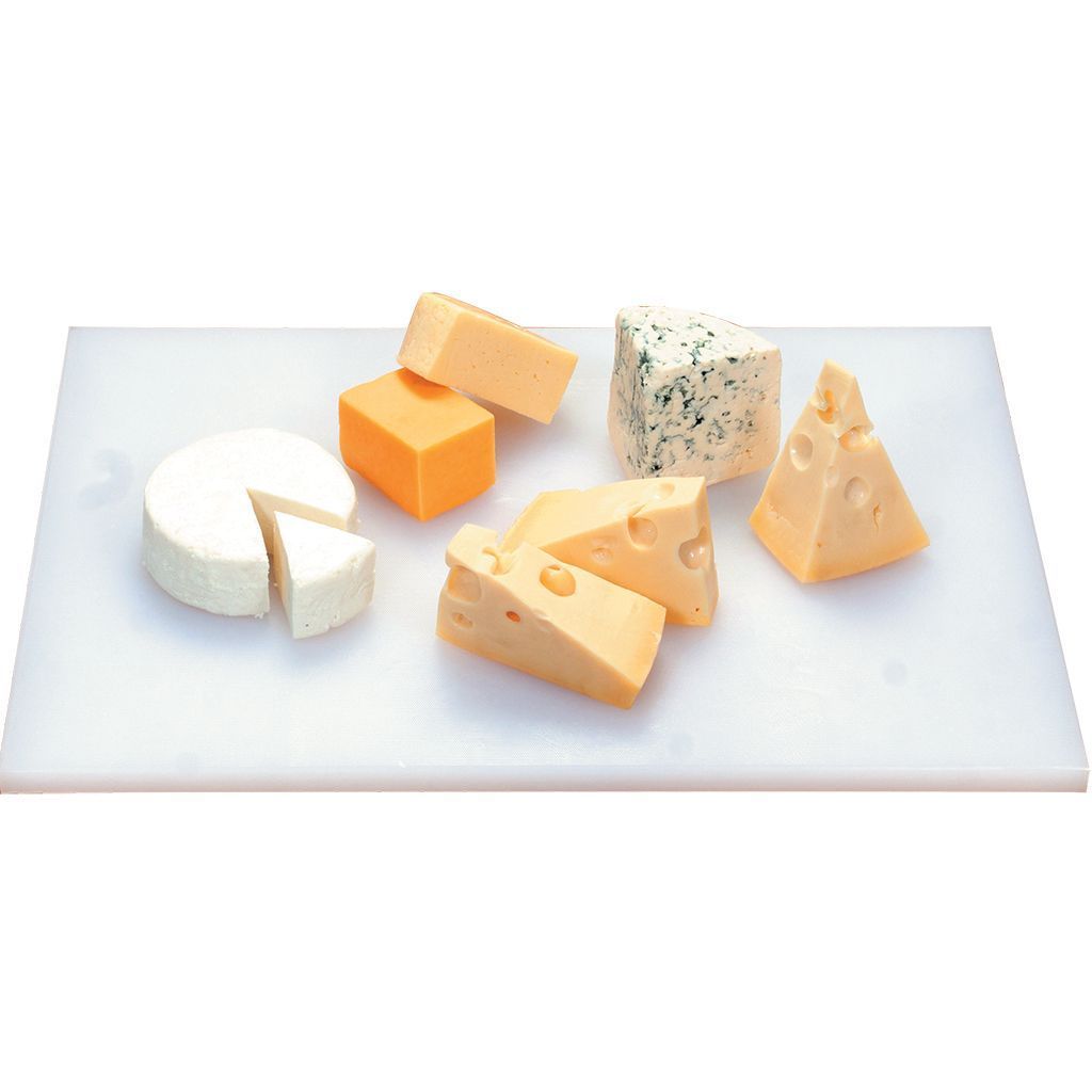 Доска разделочная, белая, P.L. Proff Cuisine, 600 х 400 х 20 мм