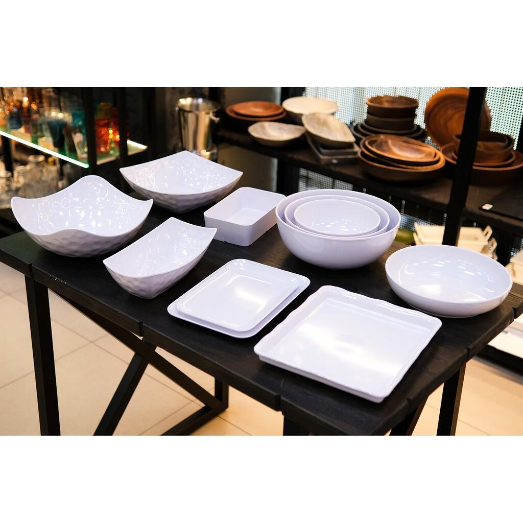 Салатник, P.L. Proff Cuisine, White Mel, 30 x 6,5 см, 2000 мл