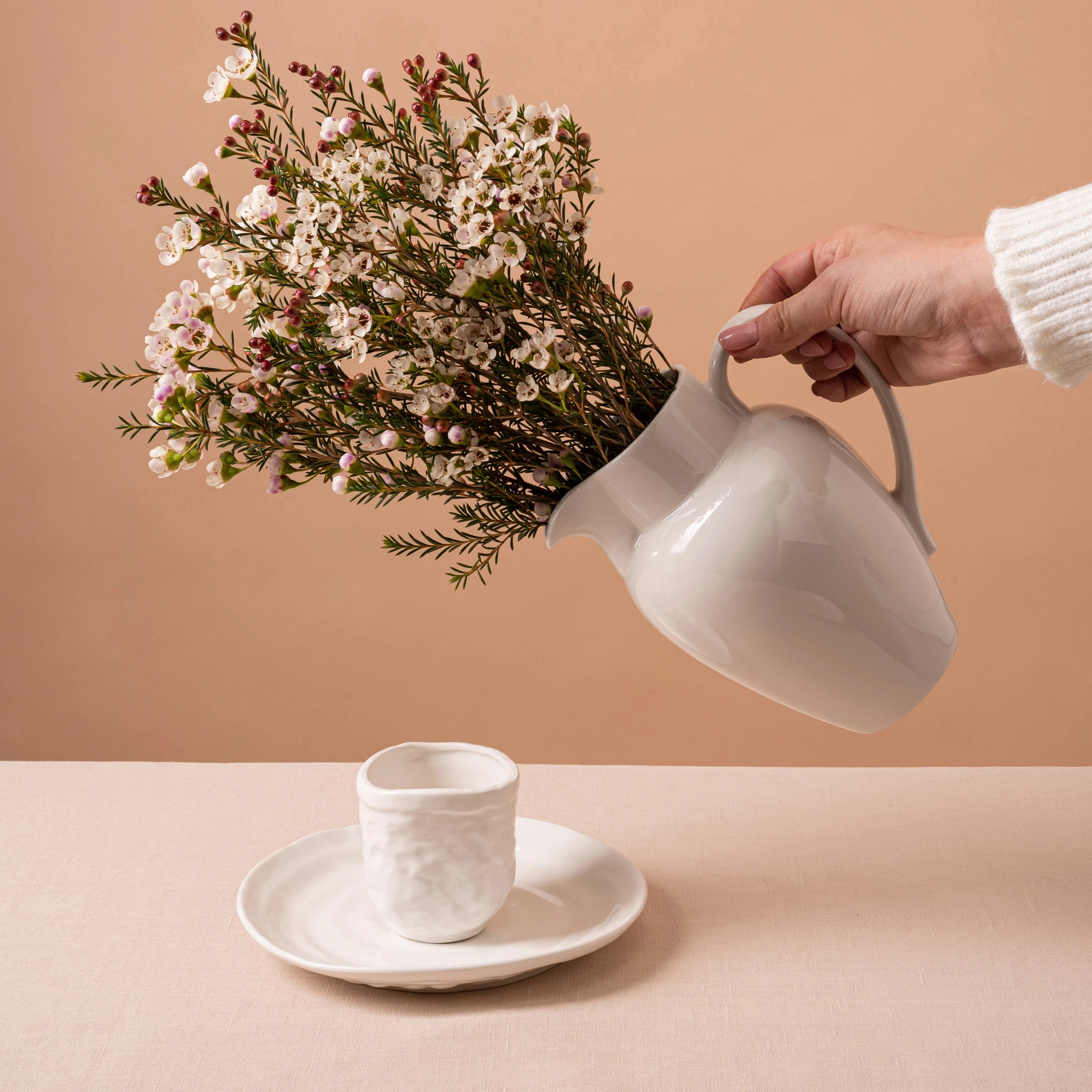 Тарелка, Kunstwerk, Milk, 20 см