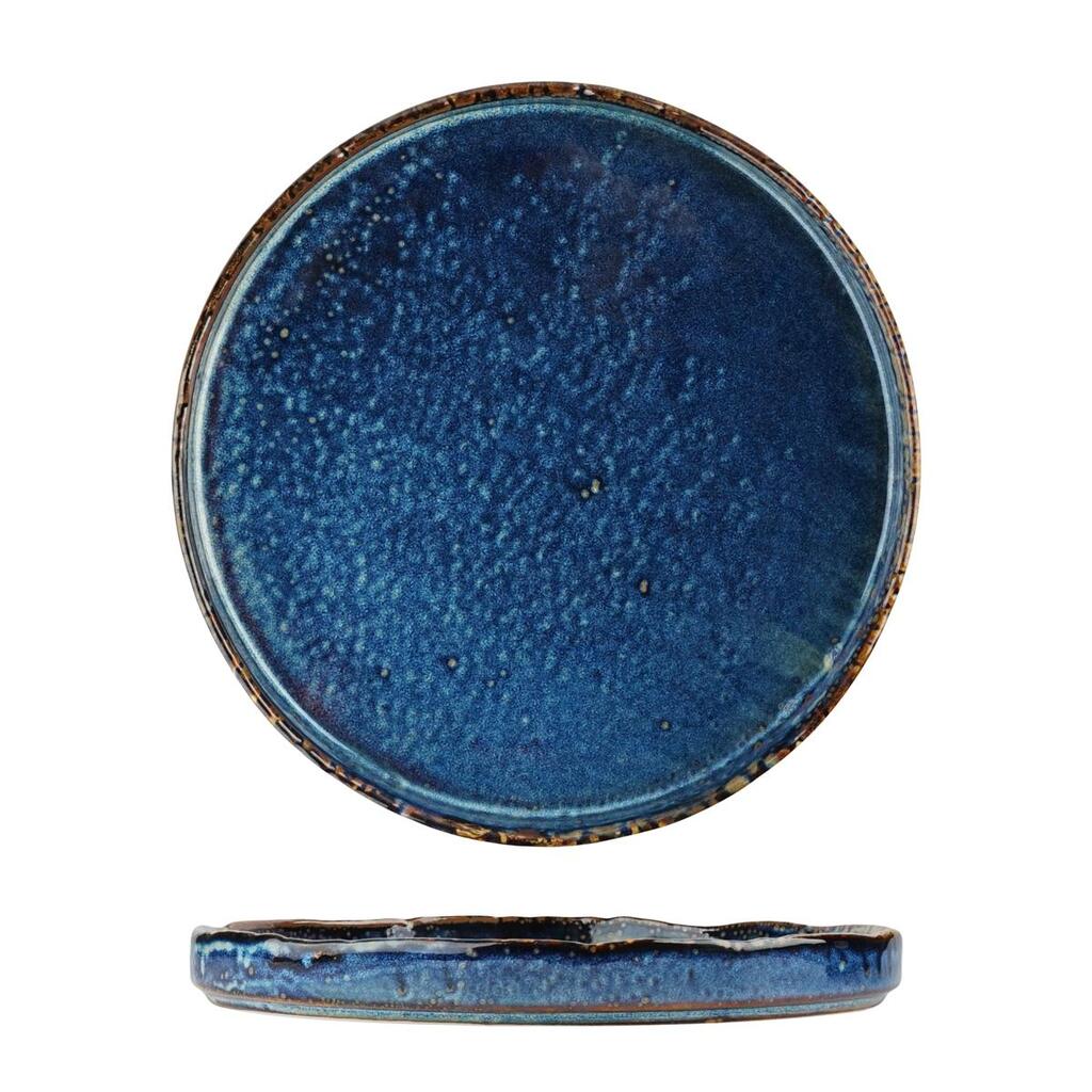 Тарелка с бортом P.L. Proff Cuisine Aqua Blue d 26,5 см h 3 см