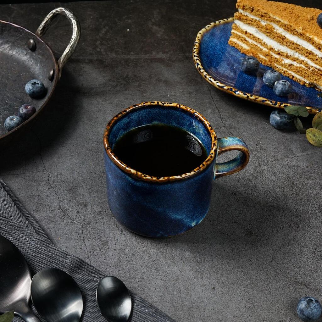 Чашка чайная P.L. Proff Cuisine Aqua Blue 230 мл d 8,1 см h 6,7 см
