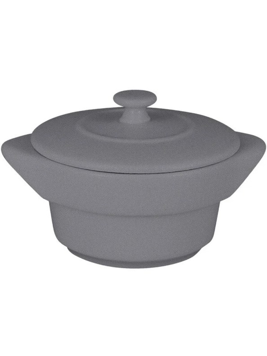 Емкость для запекания, RAK Porcelain, Chefs Fusion, 10 см, 220 мл, Серый