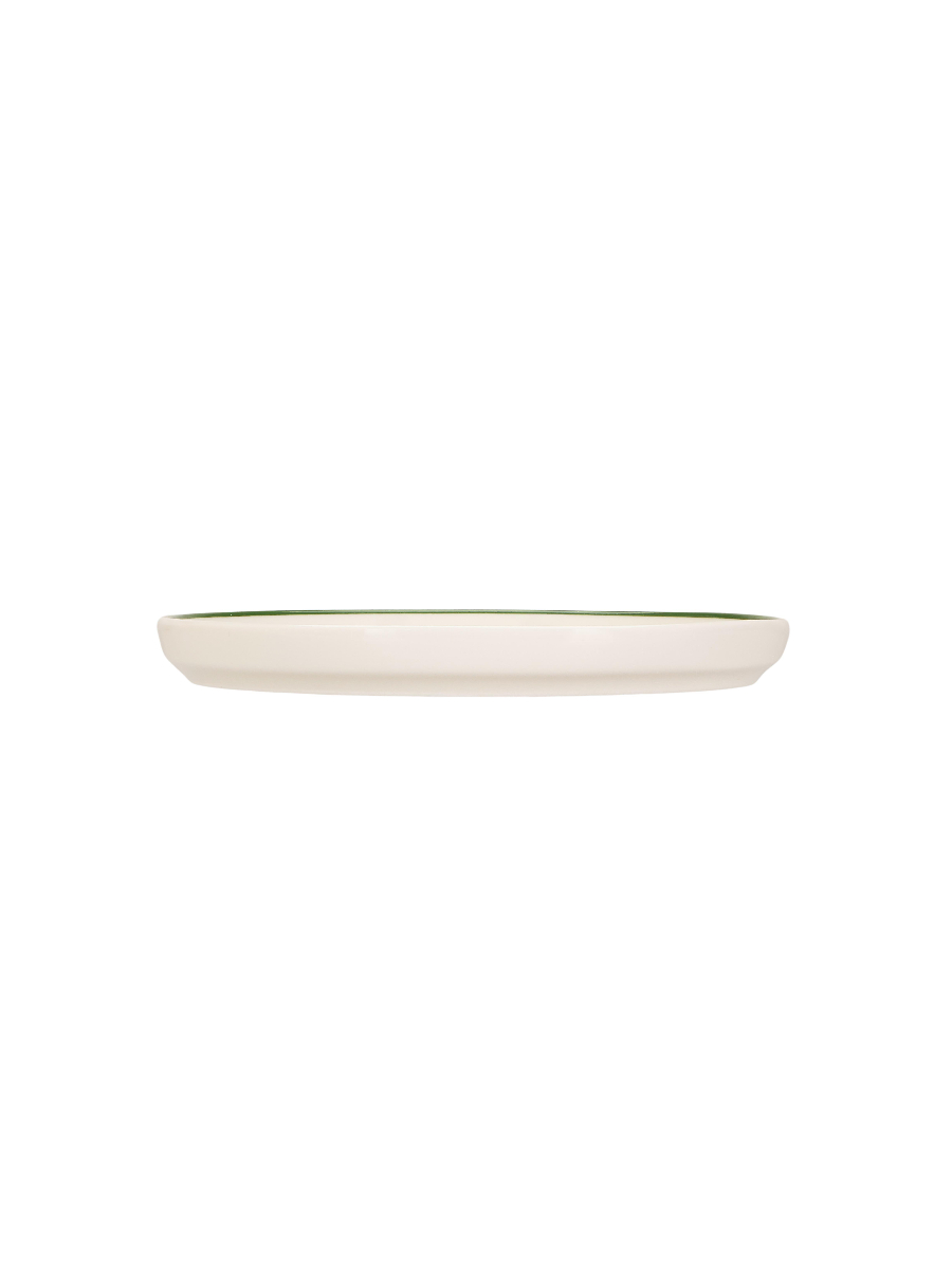 Блюдце для чайной чашки с кантом, Pioli, Colour Green, 15 см (для чашки 329820)