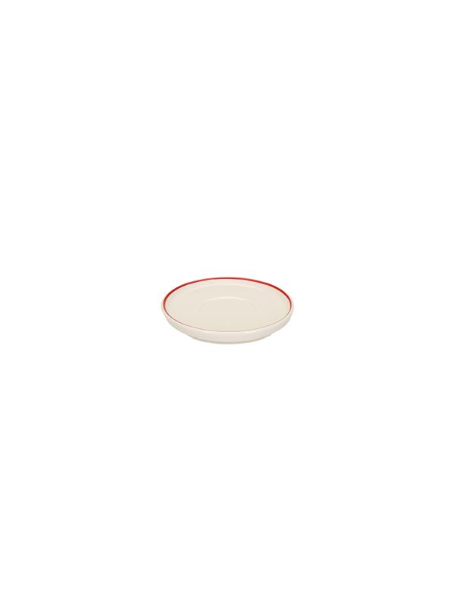 Блюдце для кофейной чашки с кантом, Pioli, Colour Red, 12 см (к арт. 319809 PL)