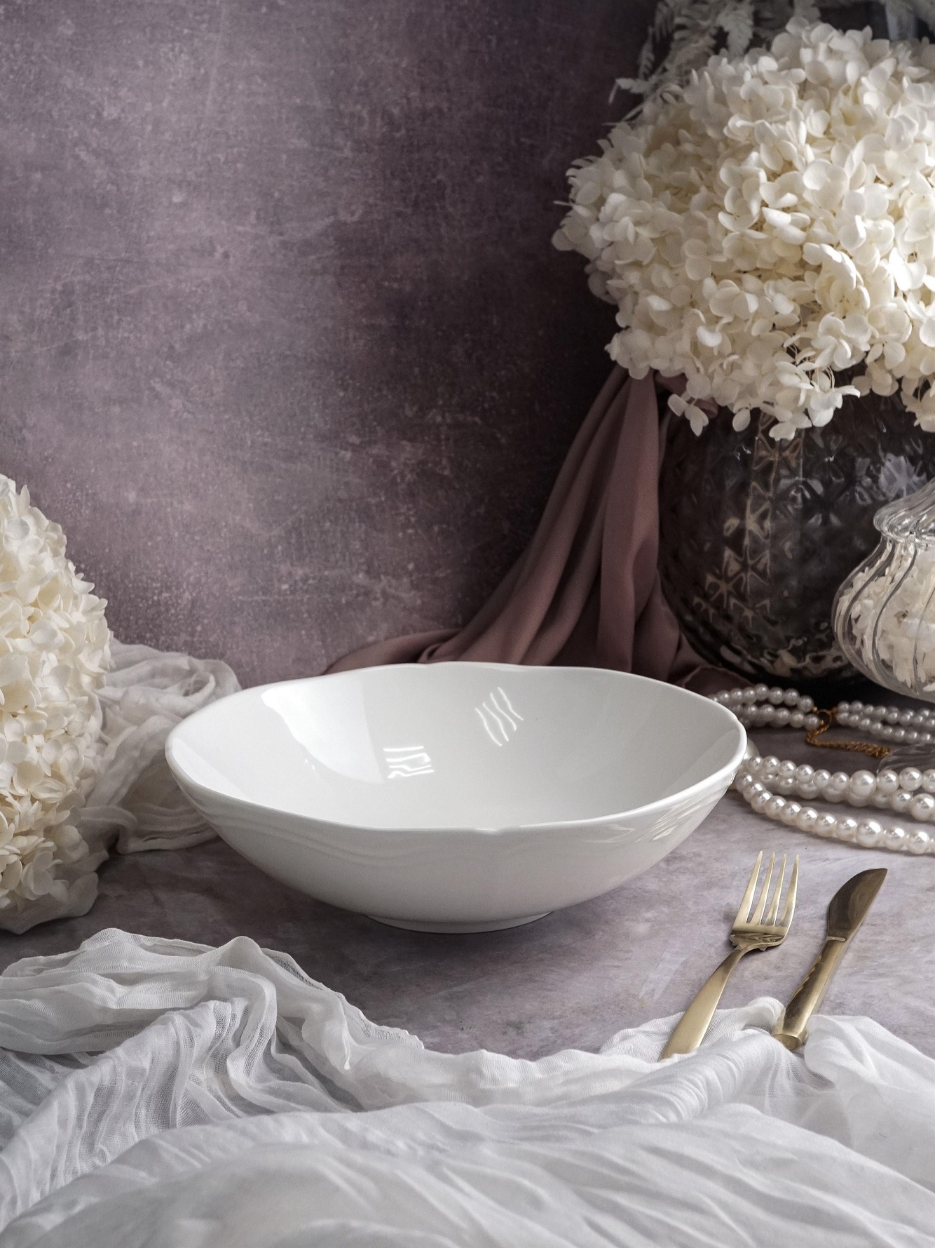 Салатник, Casa di Fortuna, Grazia, 1 л, d 21 см h 6,5 см