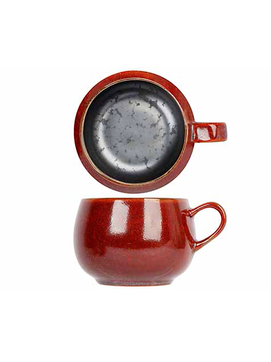 Чашка, Cosy & Trendy, Elements Maroon, 320 мл, d 8.4 см, h 6.8 см