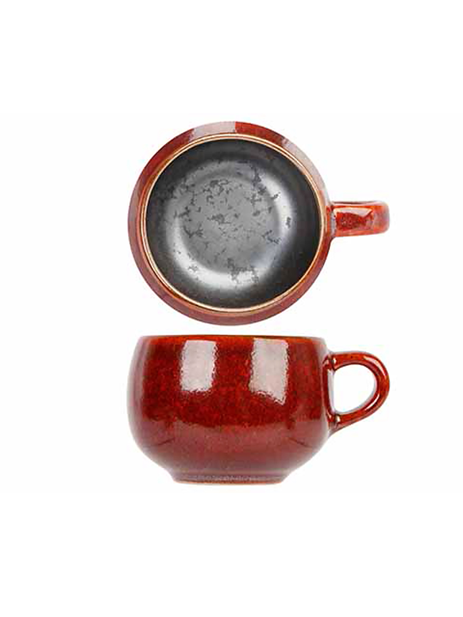 Чашка, Cosy & Trendy, Elements Maroon, 100 мл, d 6 см, h 4.8 см