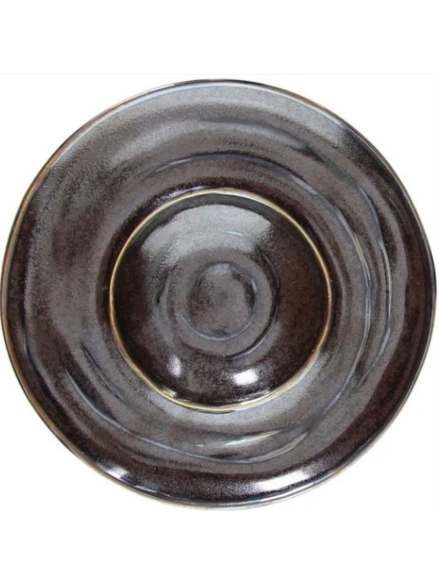Тарелка мелкая, Tognana, Organica Bronze, d=18 см, 160 мл