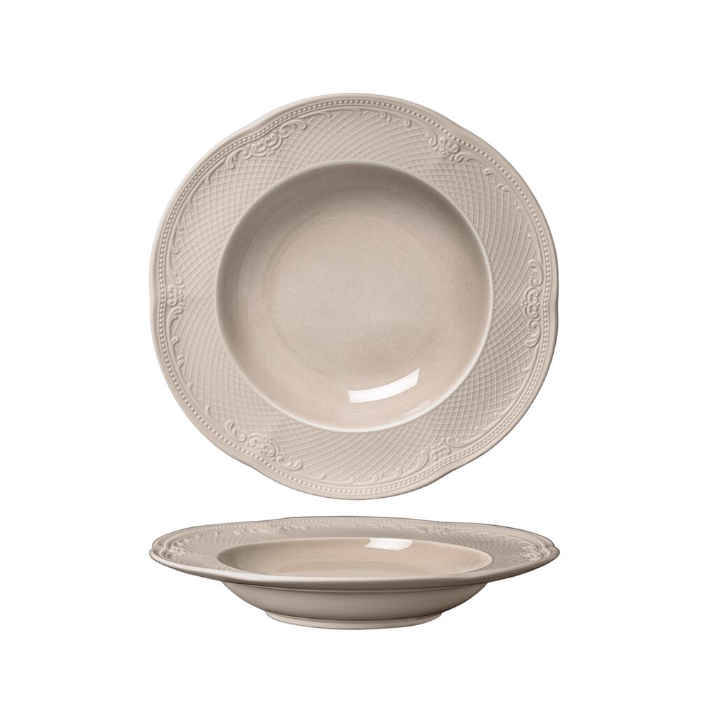 Тарелка глубокая Noble Peach Tea Aristocrat 325 мл d 23,2 см h4 см