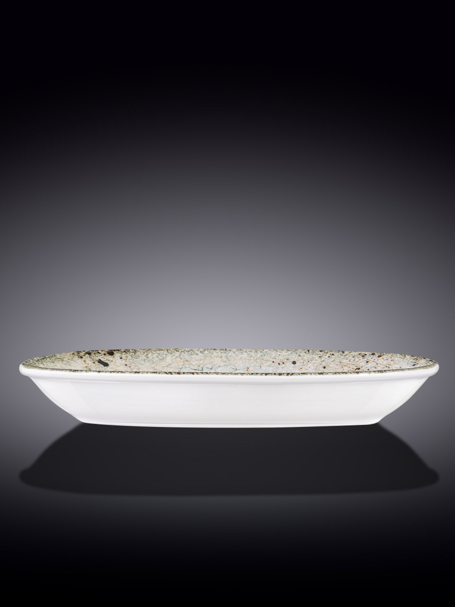 Блюдо овальное углубленное, Wilmax, Silver Moon, 30.5*18 см