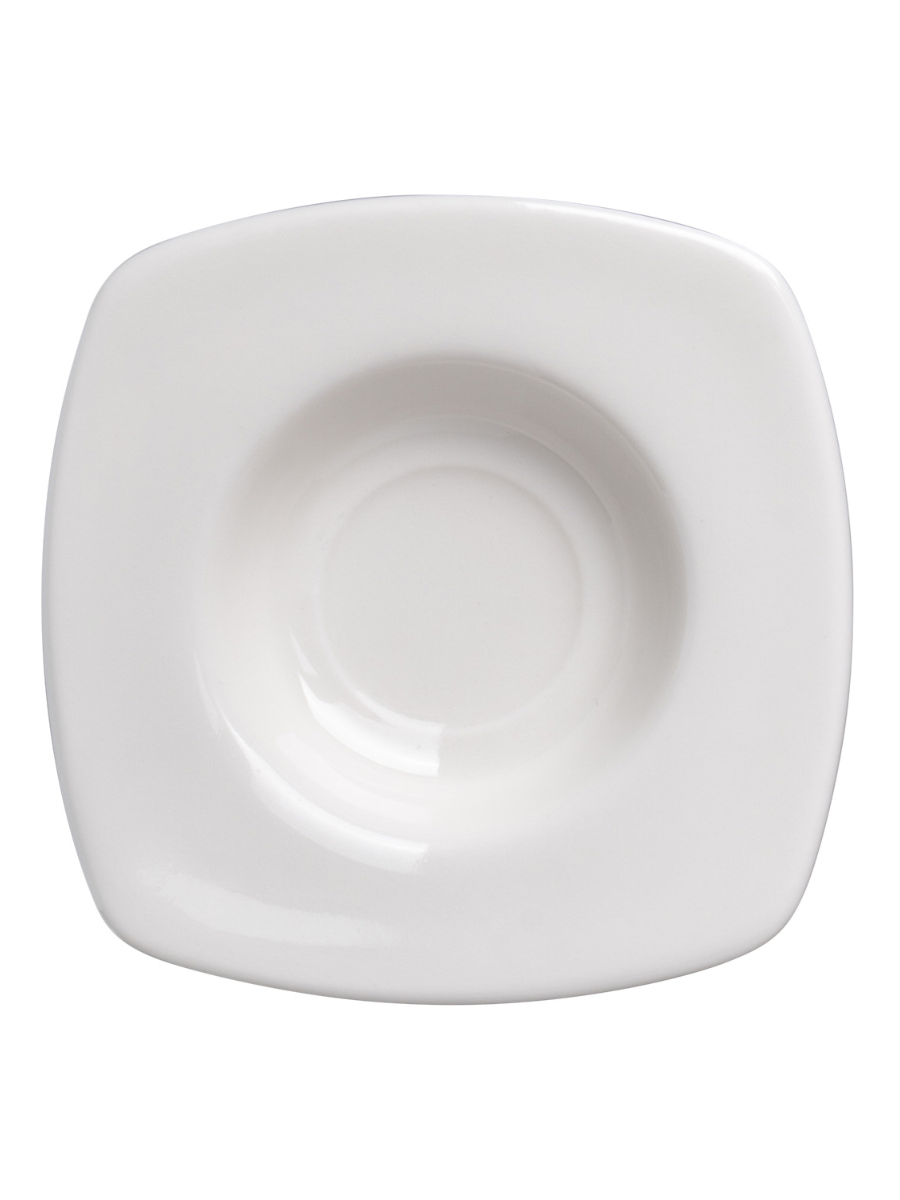 Блюдце, Bonna, White Classic, 10.5x2.3 см
