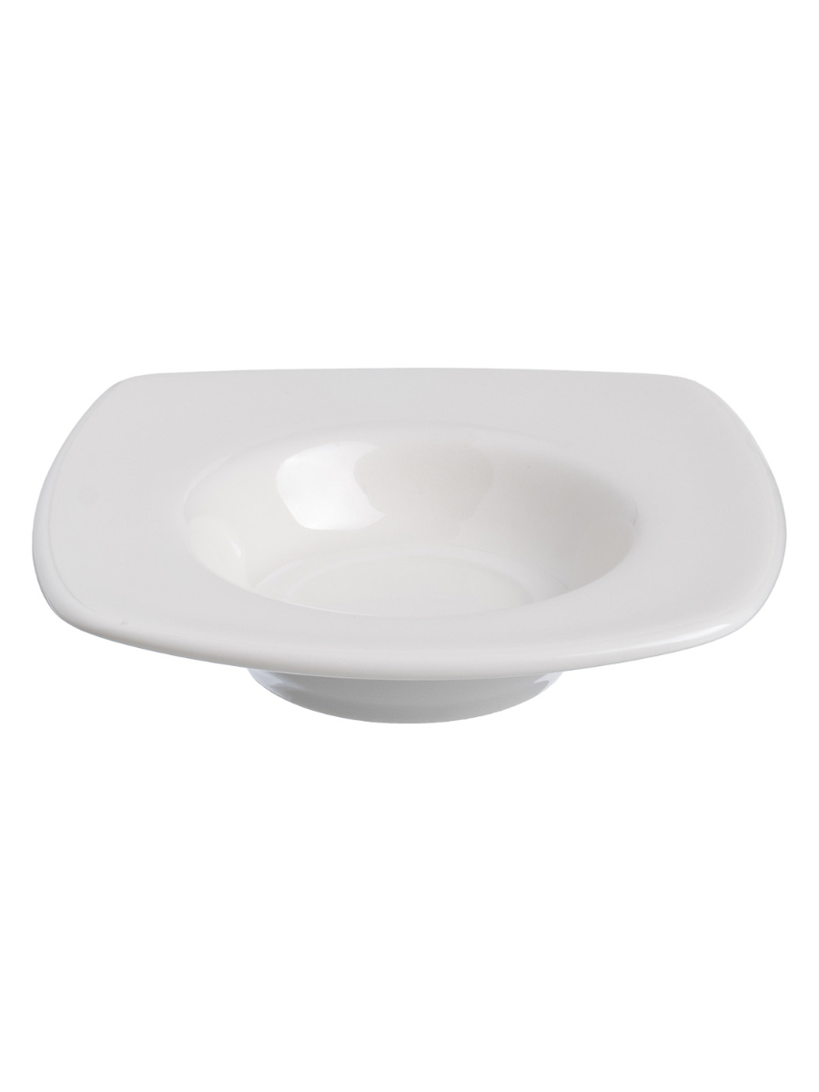 Блюдце, Bonna, White Classic, 10.5x2.3 см