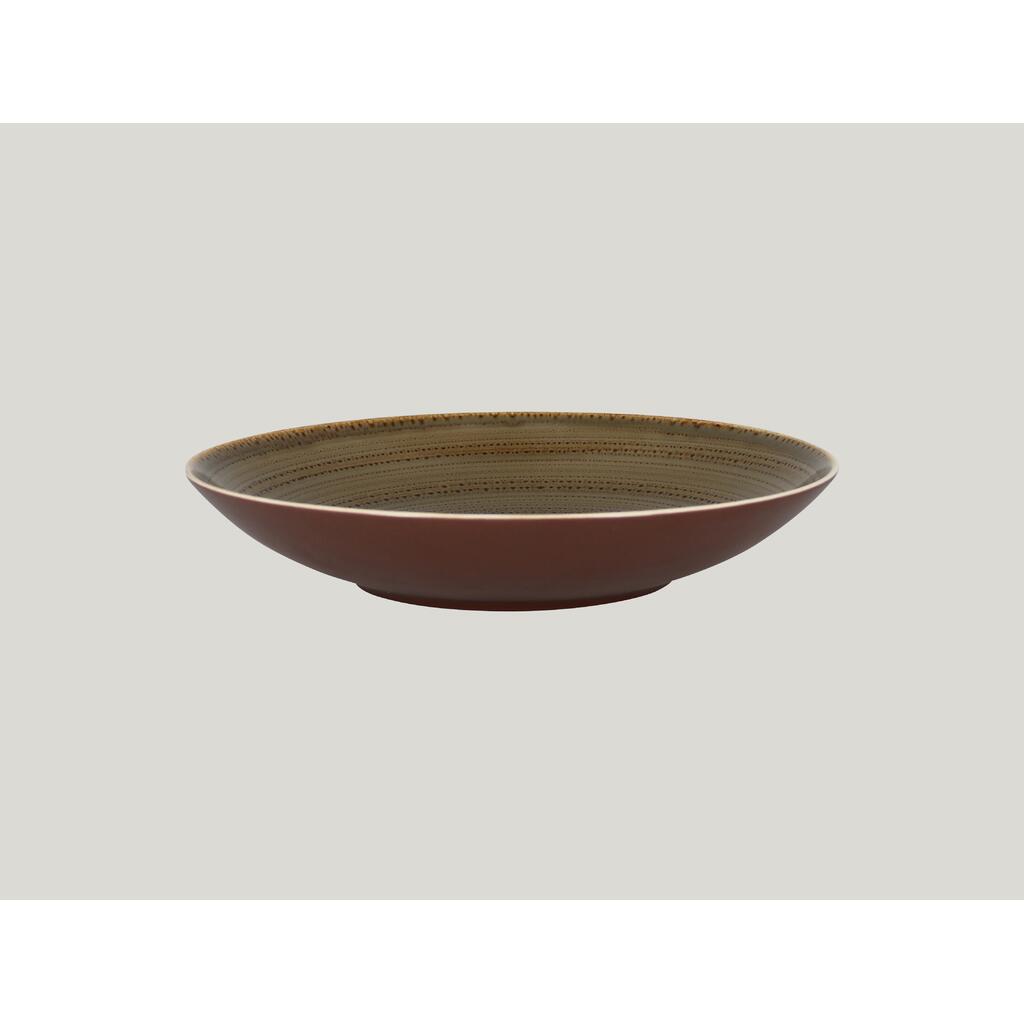 Тарелка RAK Porcelain Twirl Alga глубокая 1,25 л, 28 см