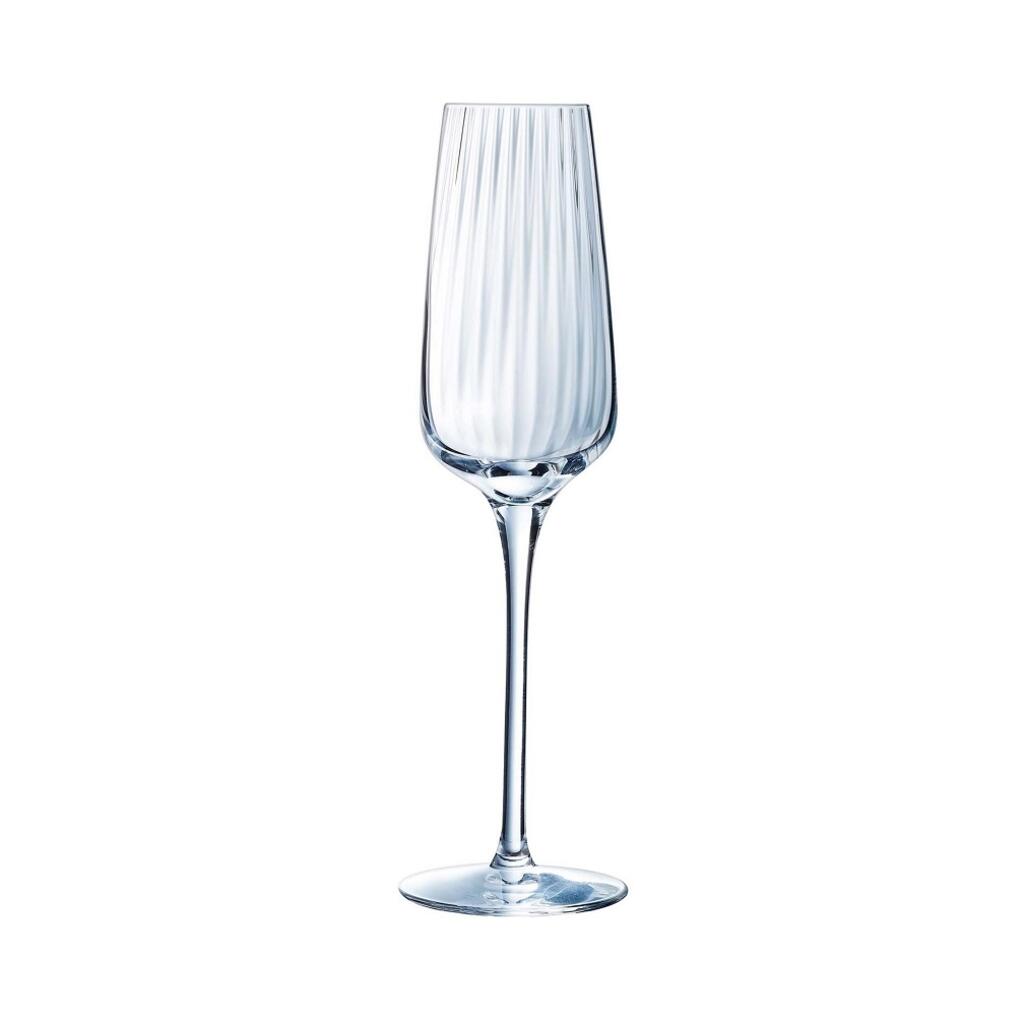 Бокал-флюте для шампанского, Chef&Sommelier, SYMETRIE, 210 мл  d 6,5 см h24 см
