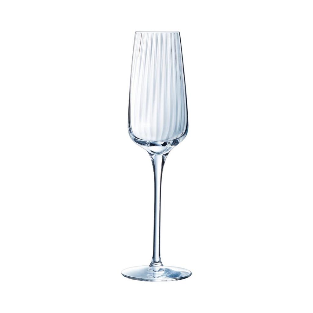 Бокал-флюте для шампанского, Chef&Sommelier, SYMETRIE, 210 мл  d 6,5 см h24 см