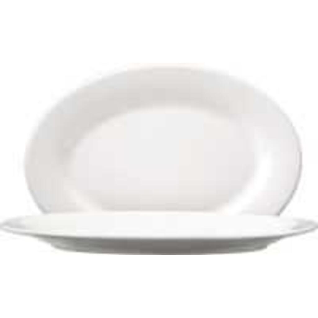 Блюдо овальное 30*21 см белое P.L. Proff Cuisine [4]