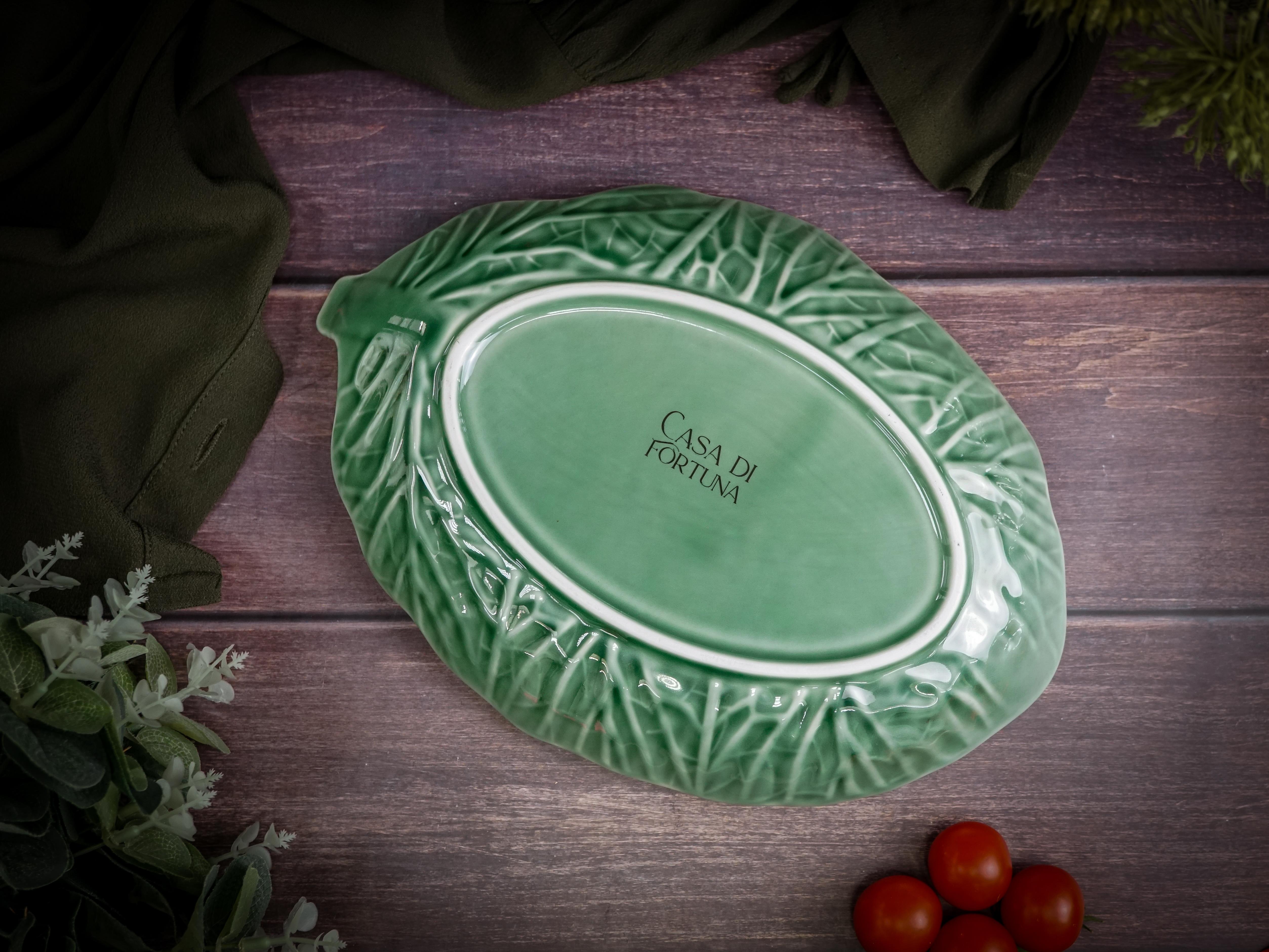 Блюдо овальное 28,3х19,8 см h 5 см, Cabbage