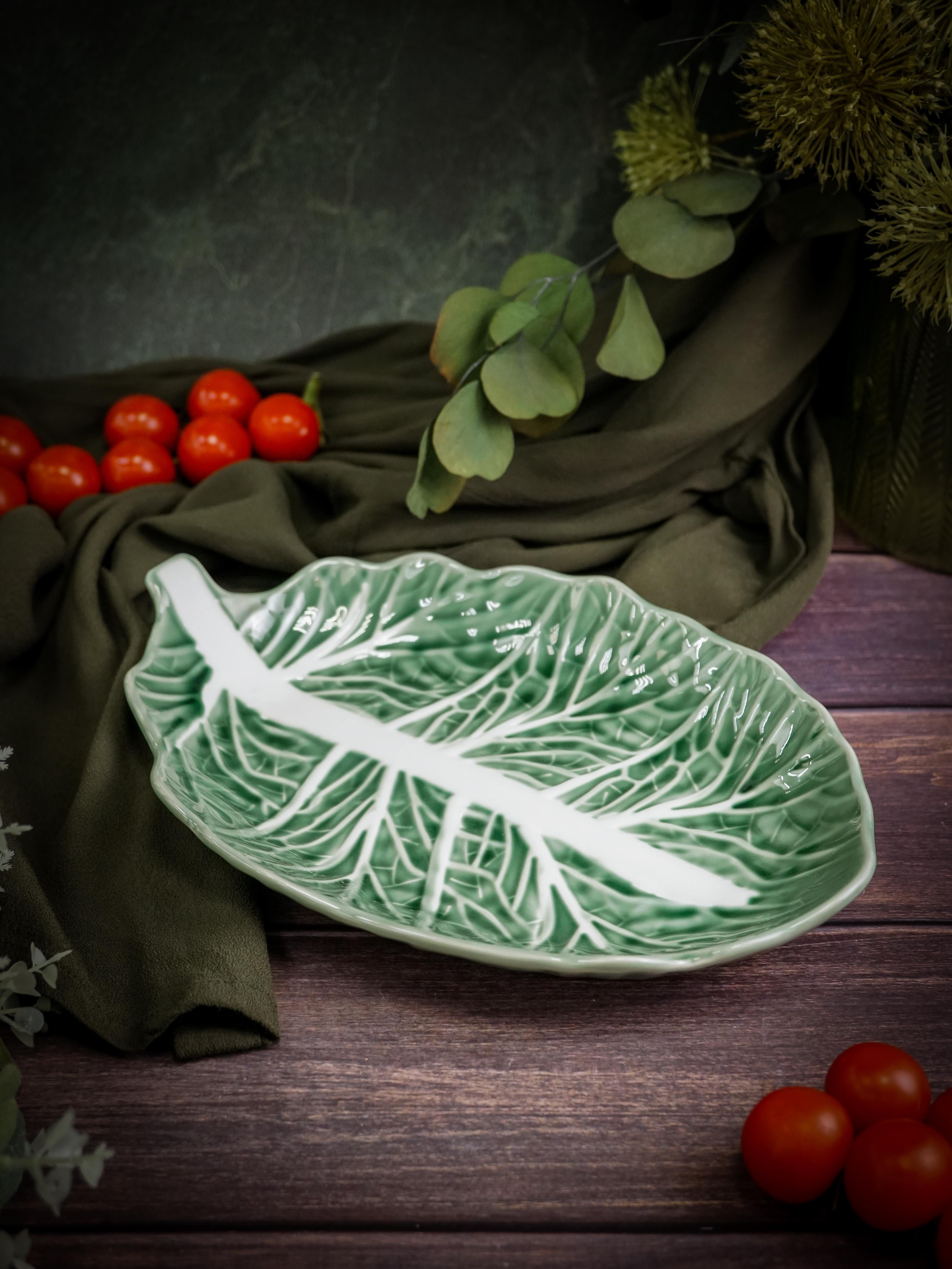 Блюдо овальное 28,3х19,8 см h 5 см, Cabbage