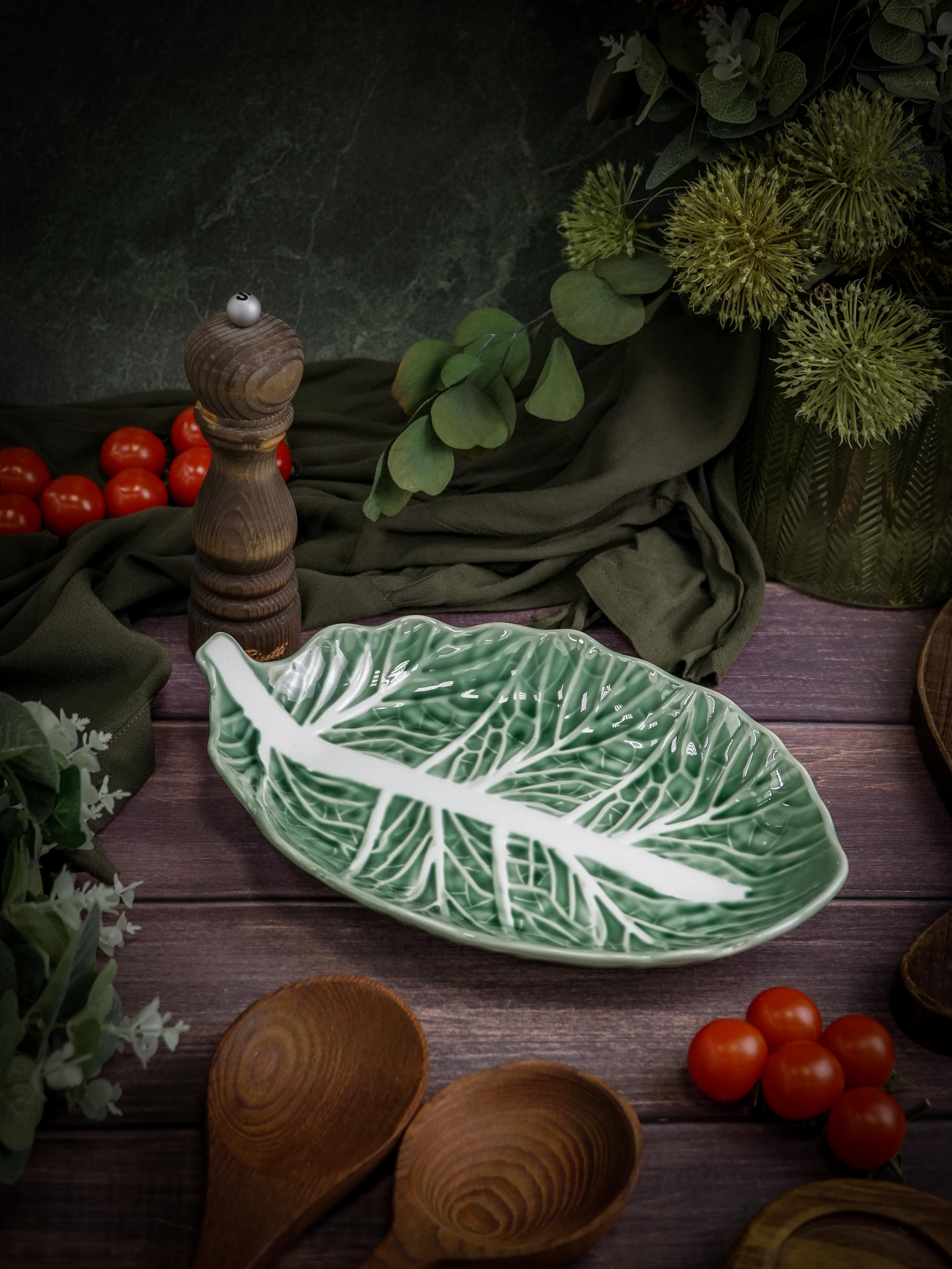 Блюдо овальное 28,3х19,8 см h 5 см, Cabbage