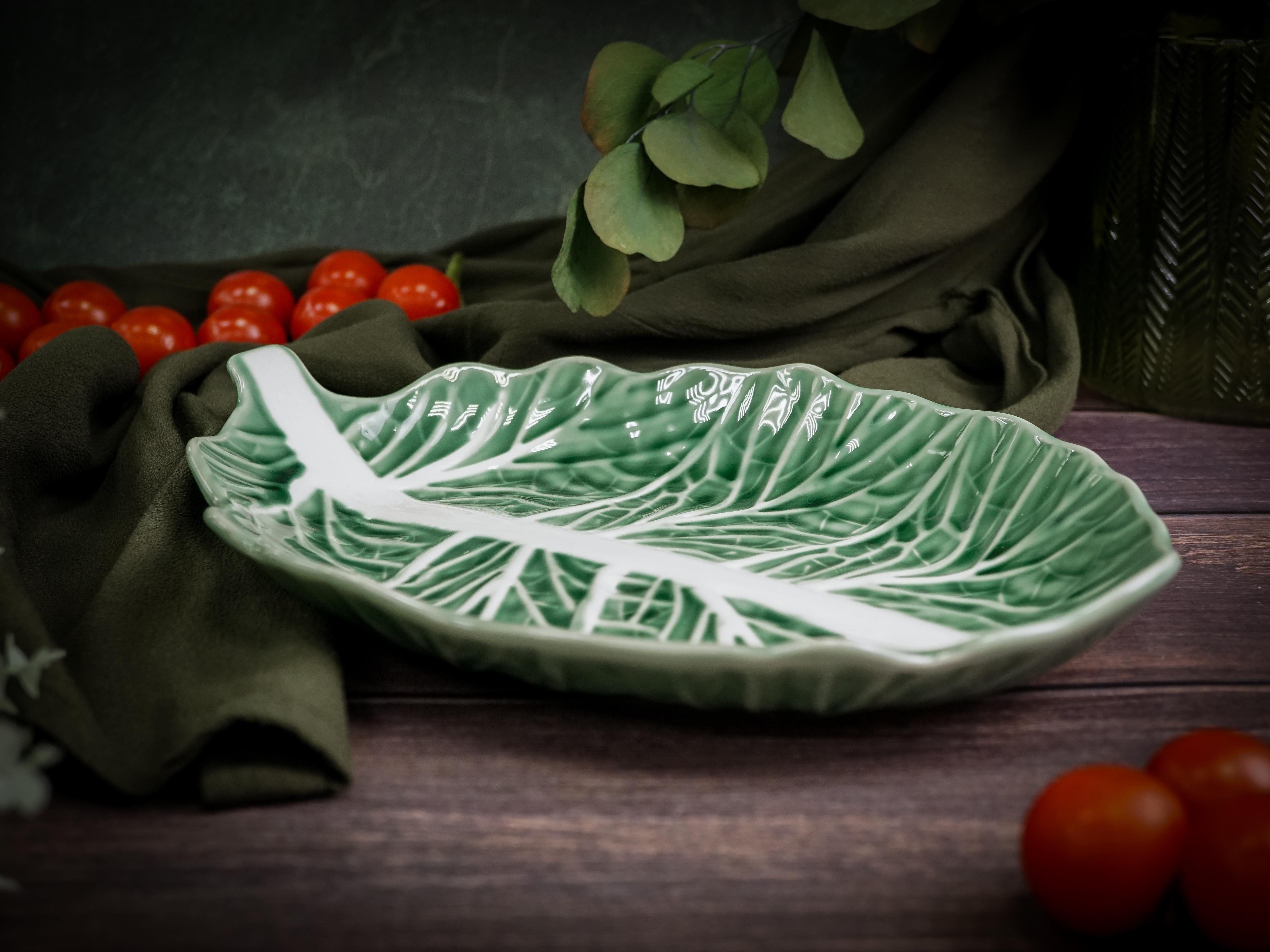 Блюдо овальное 28,3х19,8 см h 5 см, Cabbage