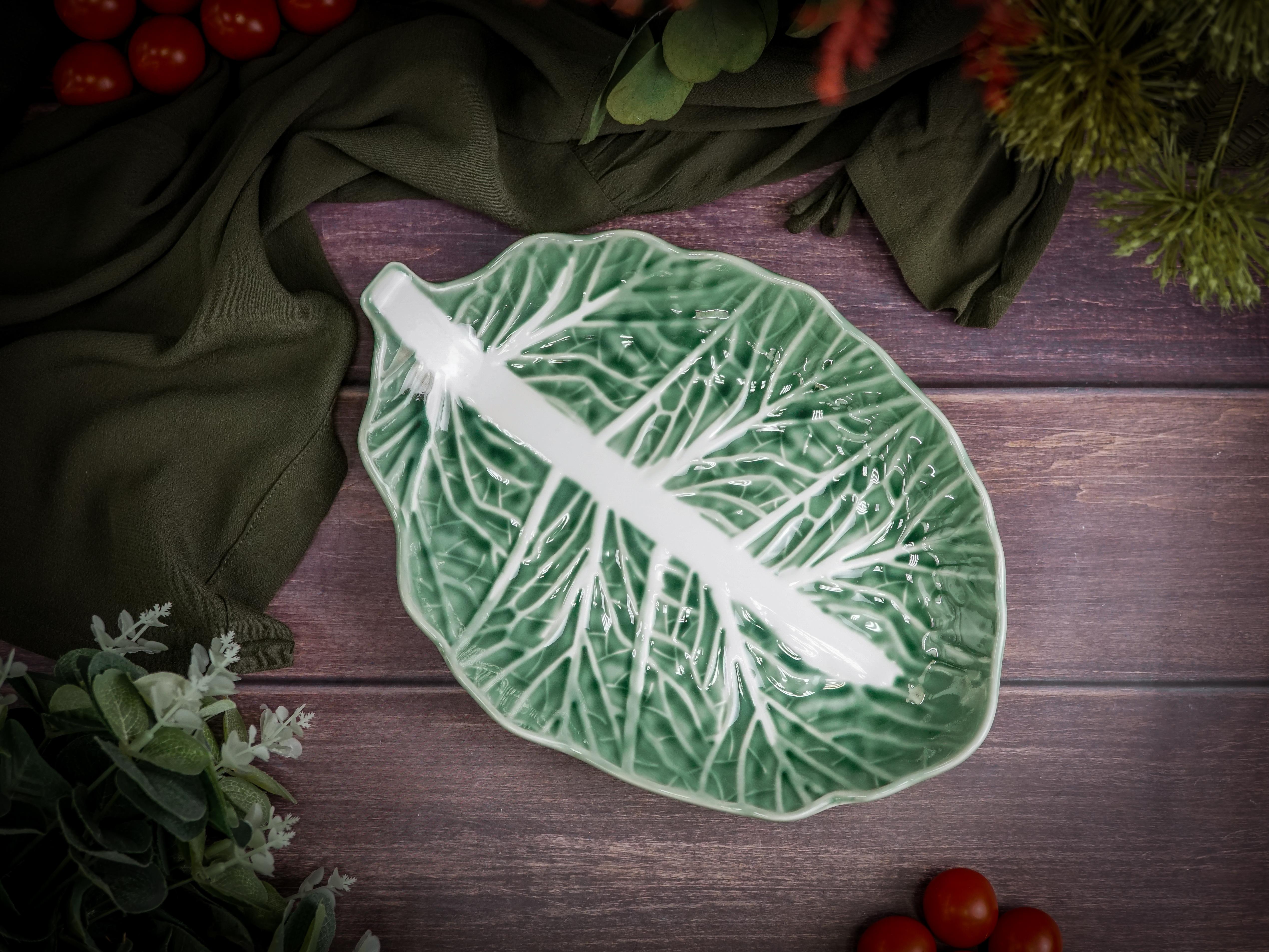 Блюдо овальное 28,3х19,8 см h 5 см, Cabbage