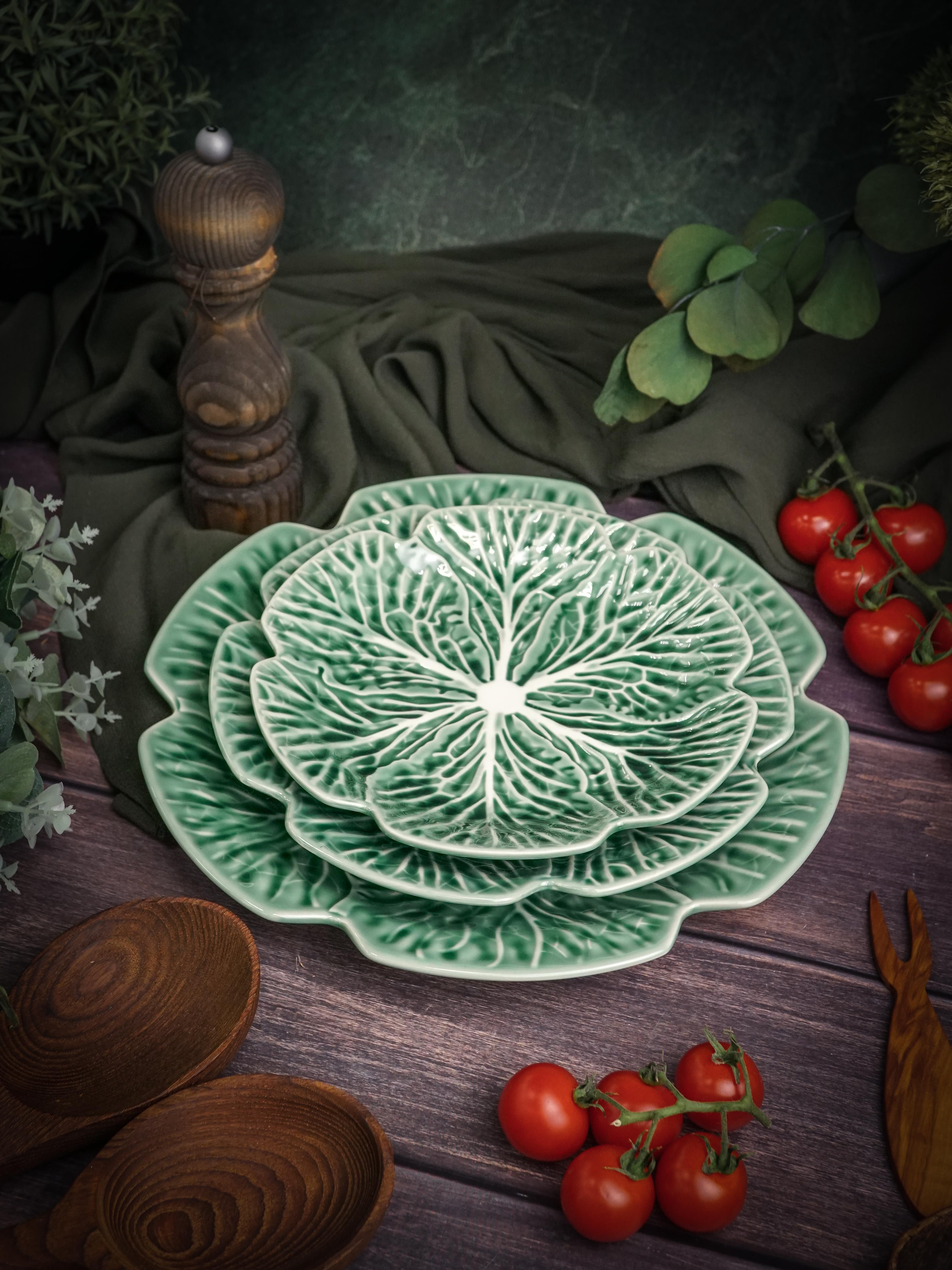 Блюдо овальное 28,3х19,8 см h 5 см, Cabbage