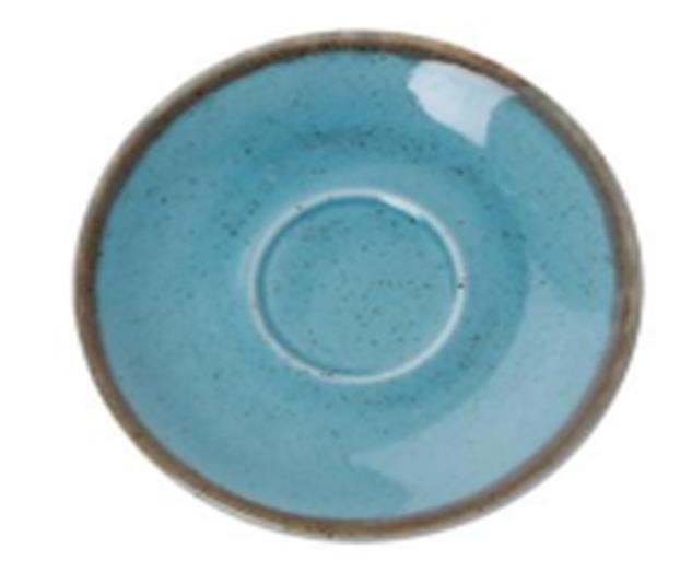 Блюдце, Porland, TURQUOISE, 15 см