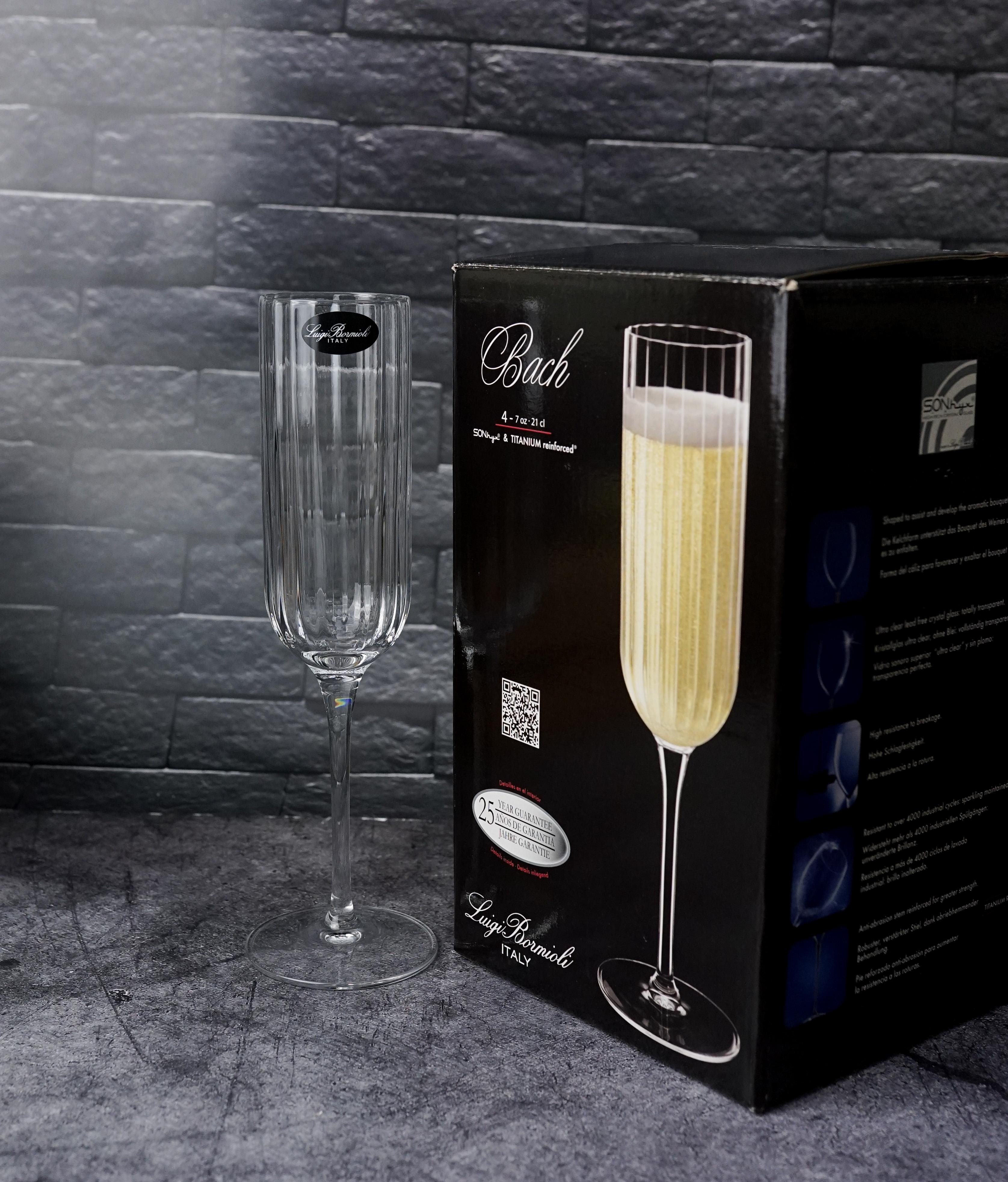 Бокал Флюте, h 23,5 см, d 7 см, 210 ml, Bach