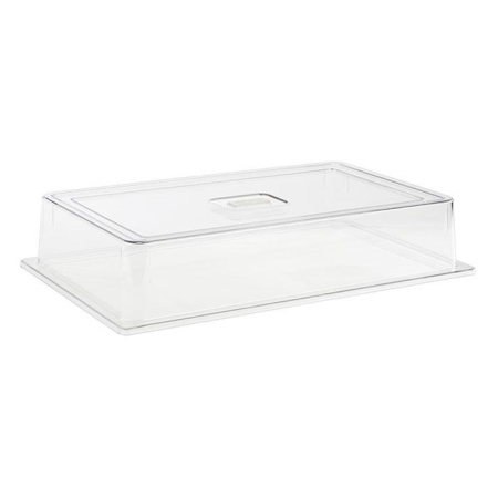 Крышка, APS, поликарбонат, прозрачная, GN 1/1, 53 * 32.5 см, h 9.5 см