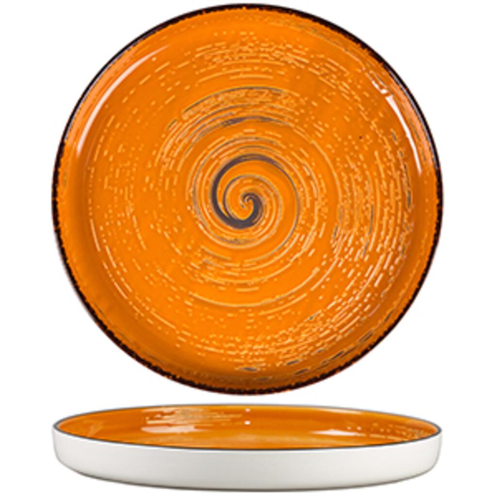 Тарелка с бортом d 28 см h3,1 см Texture Yellow Circular P.L. Proff Cuisine [3]