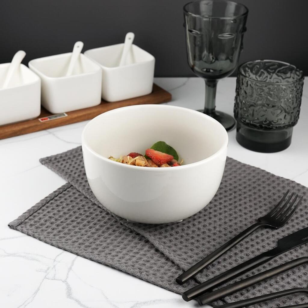 Салатник 900 мл d 15,3 см h9,2 см белый фарфор P.L. Proff Cuisine [6]