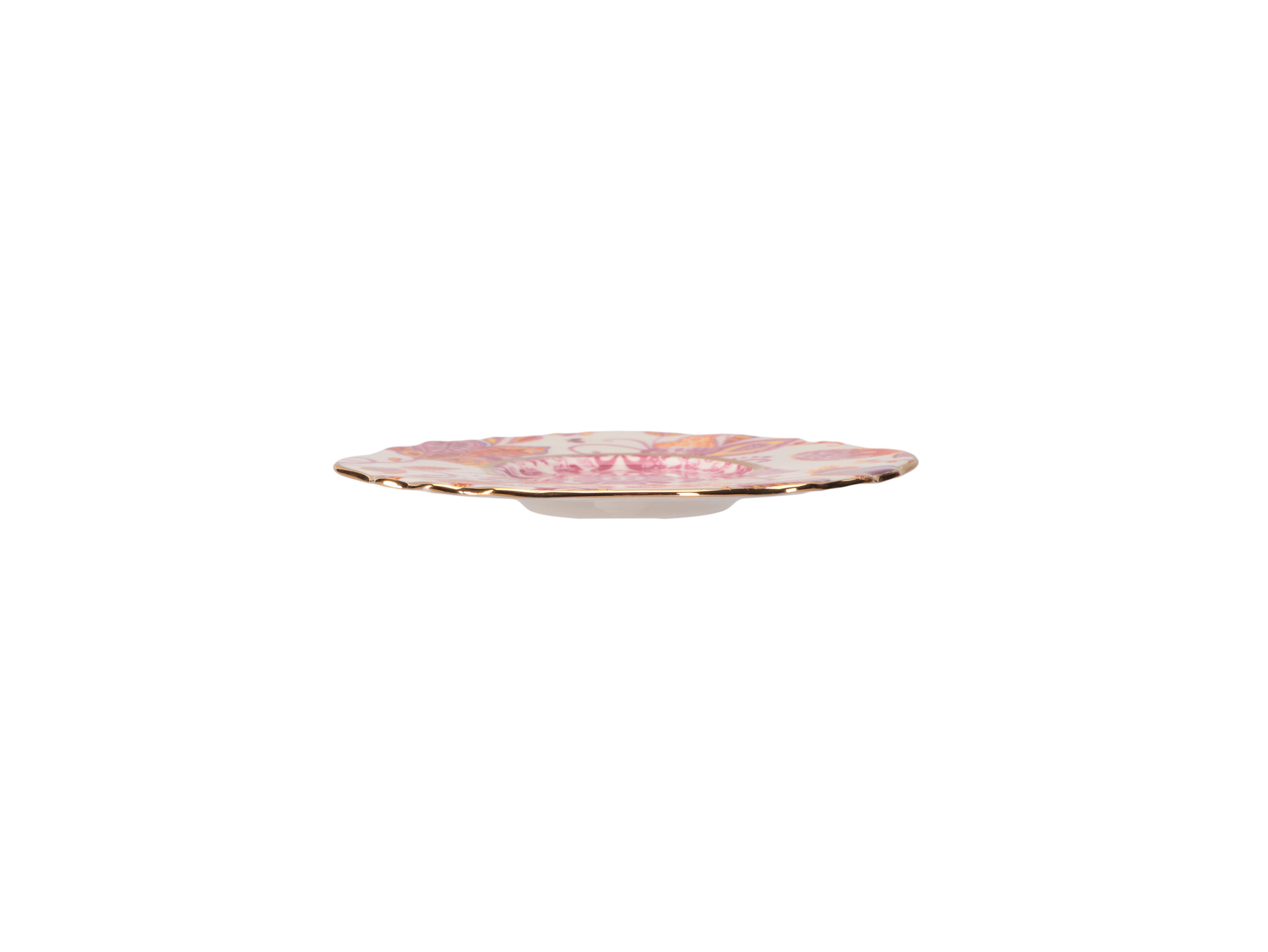 Блюдце для кофейной чашки 12 см Ds1 PINKY