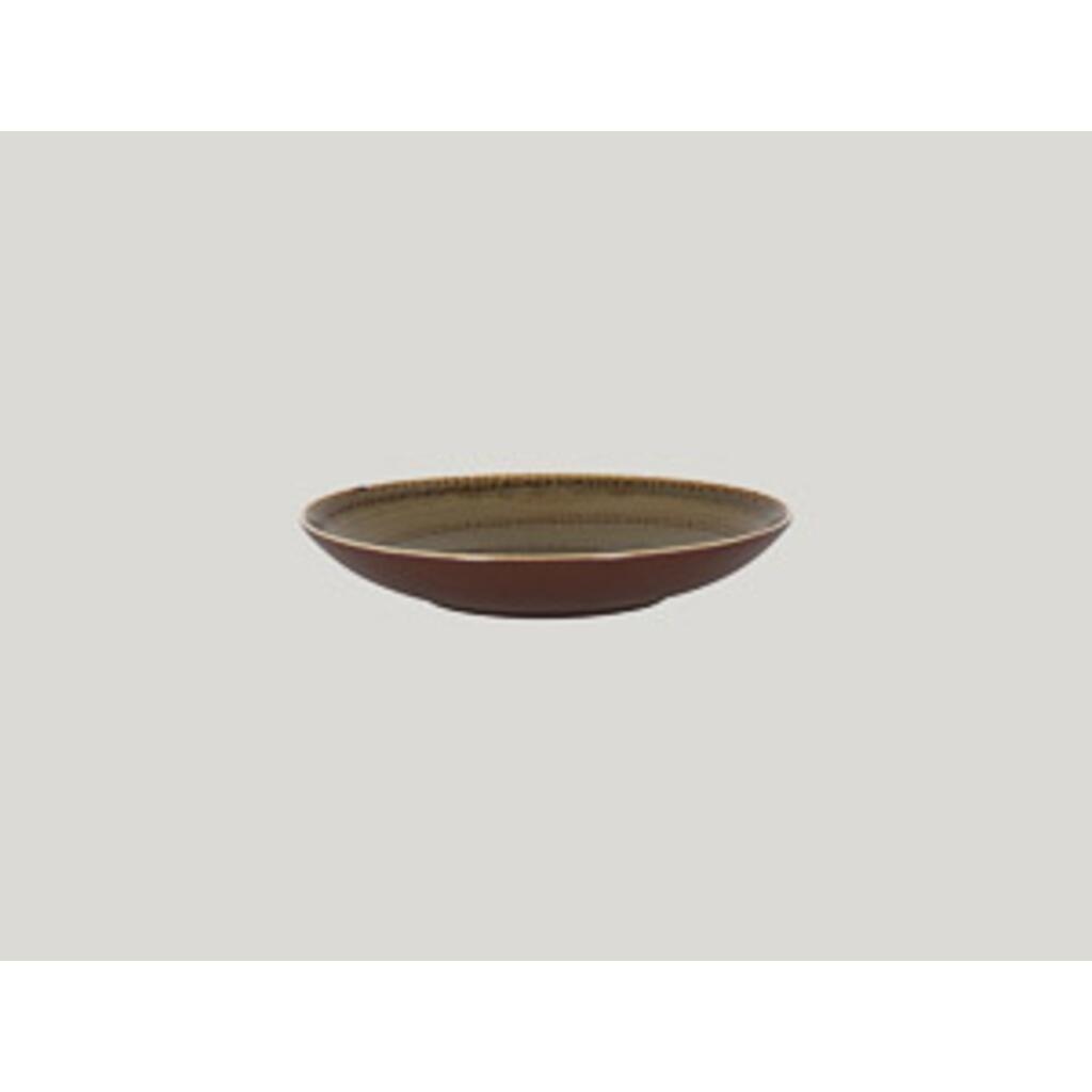 Глубокая тарелка RAK Porcelain Twirl Alga 690 мл, 23 см