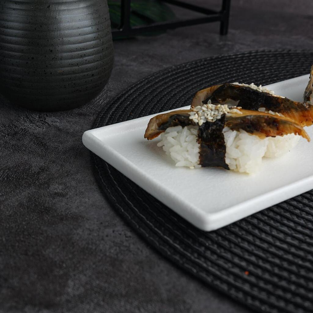 Блюдо прямоугольное P.L. Proff Cuisine White Matt Panasia 40,5*10,5 см h1,5 см