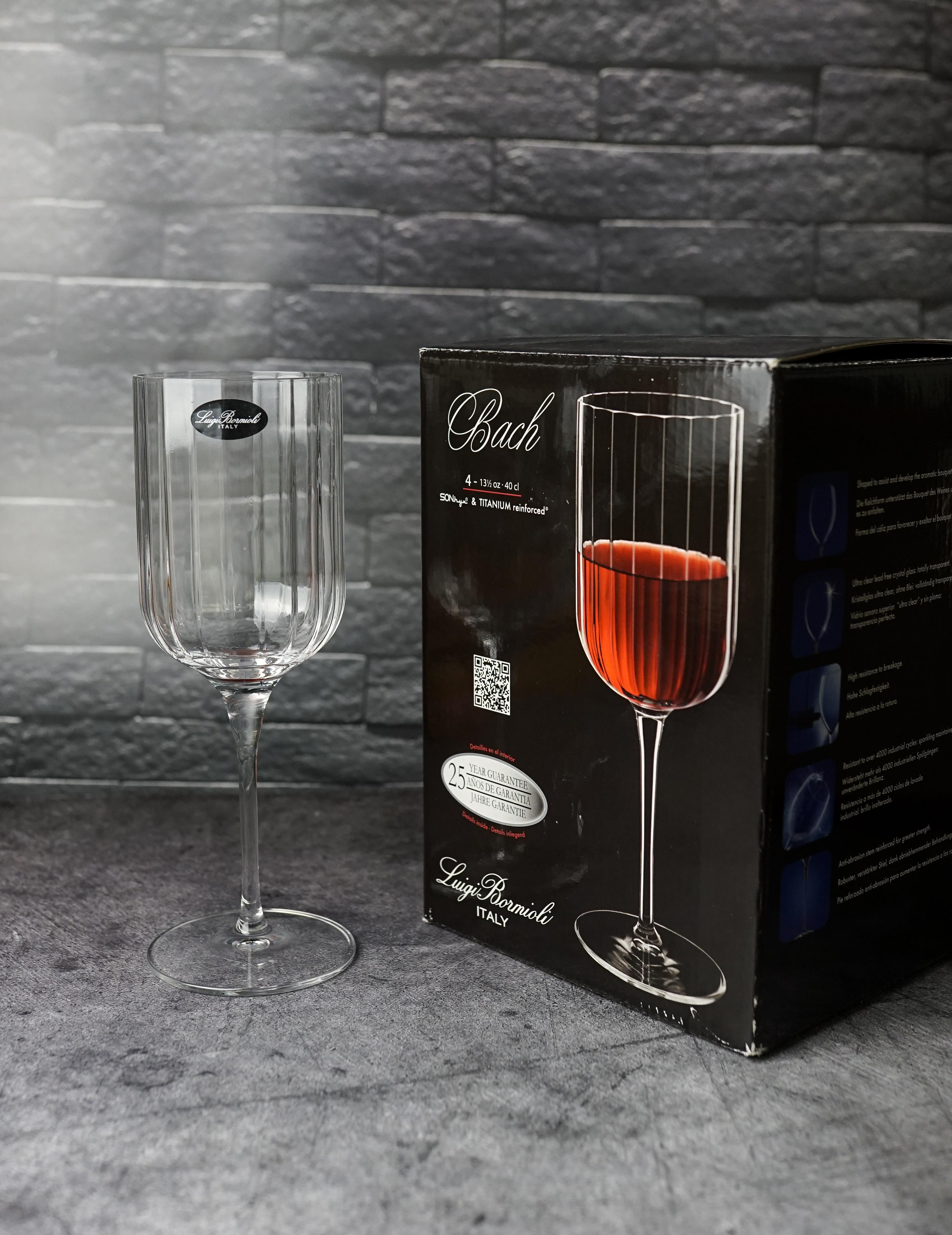 Бокал для красного вина, h 22 см, d 8 см, 400 ml, Bach