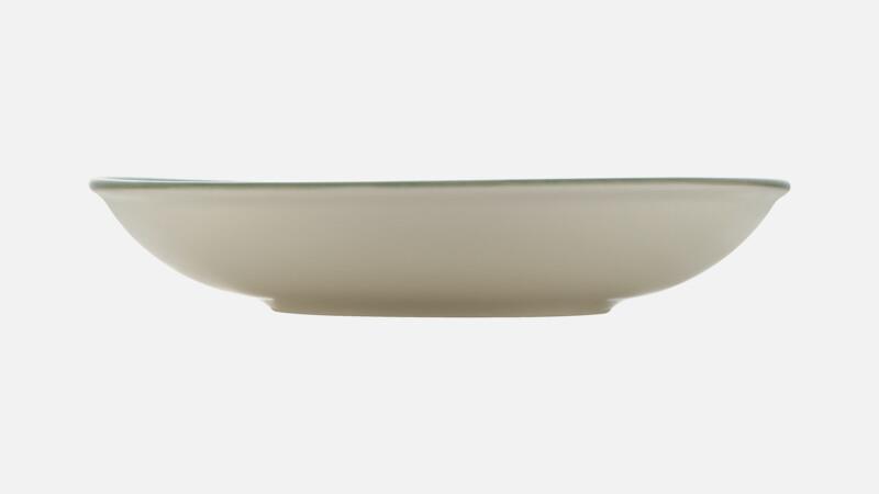 Тарелка глубокая 1 л, d 23,2 см, h 4,5 см, цвет avocado, Perfect Match